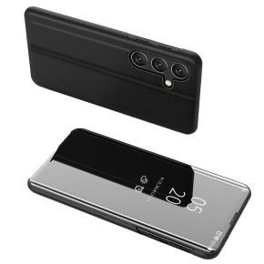 Калъф тефтер огледален CLEAR VIEW за Samsung Galaxy A05s SM-A057F черен 