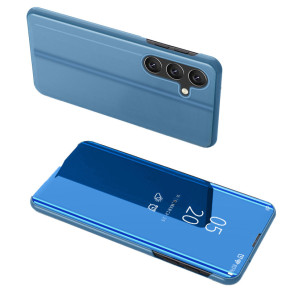 Калъф тефтер огледален CLEAR VIEW за Samsung Galaxy A25 5G SM-A256E син 