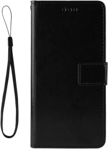 Луксозен кожен калъф тефтер стойка и клипс Flexi Retro Wallet за Sony Xperia 1 II черен