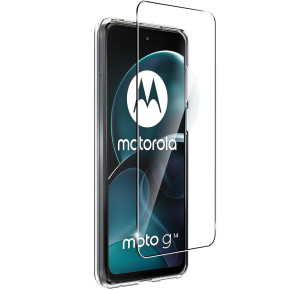 Скрийн протектор от закалено стъкло за Motorola Moto G14 PAYF0010IN 