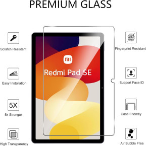 Скрийн протектор от закалено стъкло за Xiaomi Redmi Pad SE 11.0 