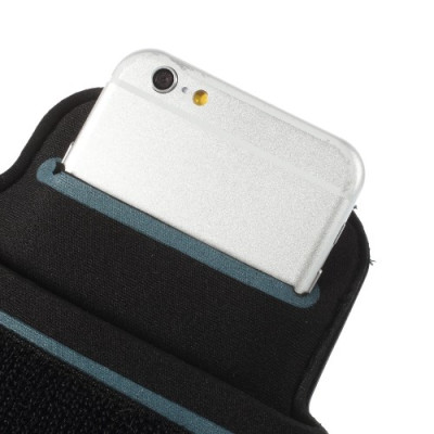 Добави още лукс Джаджи Спортна лента за ръка за Apple Iphone 6 4.7 / Apple Iphone 6s 4.7 и други черна