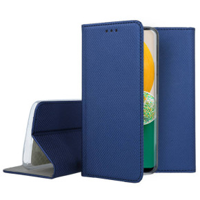 Кожен калъф тефтер и стойка Magnetic FLEXI Book Style за Samsung Galaxy S7 Edge G935 син 