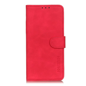 Луксозен кожен калъф тефтер стойка и клипс FLEXI за Xiaomi Redmi A1 4G / Xiaomi Redmi A2 червен 