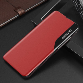 Луксозен кожен калъф тефтер ултра тънък SMART и стойка за Samsung Galaxy S20 Ultra G988 червен