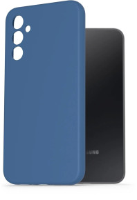 Луксозен силиконов гръб ТПУ ултра тънък МАТ PREMIUM CASE за Samsung Galaxy S24 5G SM-S921B син 