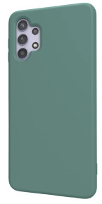 Луксозен силиконов гръб ТПУ ултра тънък МАТ за Samsung Galaxy A32 4G A325F зелен 