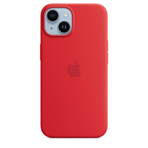 Силиконов гръб ТПУ High Quality Silicone Case за Apple iPhone 14 6.1 червен 