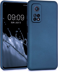Силиконов гръб ТПУ PREMIUM CASE за Xiaomi Mi 10T / Xiaomi Mi 10T Pro  тъмно син 