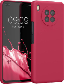 Силиконов гръб ТПУ PREMIUM CASE за Huawei Nova 8i / Honor 50 Lite червен