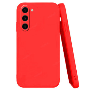 Силиконов гръб ТПУ PREMIUM CASE за Samsung Galaxy S23 Plus SM-S916B червен 