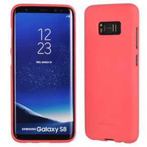 Силиконов гръб ТПУ PREMIUM CASE за Samsung Galaxy S8 G950 розов 