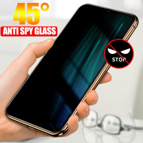 Скрийн протектор от закалено стъкло DIAMOND PRIVACY ANTI-SPY 5D FULL SCREEN Full Glue за Xiaomi Redmi NOTE 10 5G / Xiaomi Poco M3 Pro с черен кант 