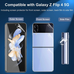 Скрийн протектор удароустойчив NANO FLEXIBLE GLASS мек за Samsung Galaxy Z Flip 4 F721 