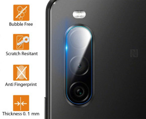 Стъклен протектор за камера за Sony Xperia 10 III