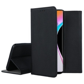 Кожен калъф тефтер и стойка Magnetic FLEXI Book Style за Xiaomi Mi 10 5G / Xiaomi Mi 10 Pro 5G черен