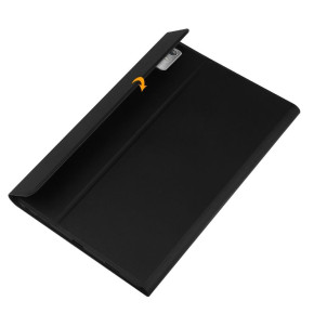 Луксозен кожен калъф с Bluetooth клавиатура за Lenovo Tab P11 Gen 2 TB-350 11.5 черен