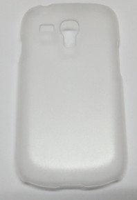 Твърд гръб мат за Samsung Galaxy S3 Mini I8190 / S3 mini Value Edition I8200 прозрачен