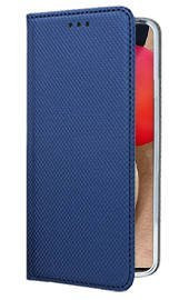   Кожен калъф тефтер и стойка Magnetic FLEXI Book Style за Samsung Galaxy A02s A025F / Samsung Galaxy A03S A037F син 