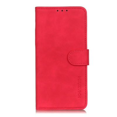   Луксозен кожен калъф тефтер стойка и клипс FLEXI за Xiaomi Redmi 9C / Xiaomi Redmi 9C NFC / Xiaomi Redmi 10A червен 
