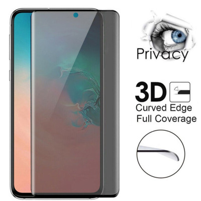   Скрийн протектор от закалено стъкло DIAMOND PRIVACY ANTI-SPY 5D FULL SCREEN Full Glue за Samsung Galaxy A72 4G A725F / Samsung Galaxy A72 5G A726B с черен кант