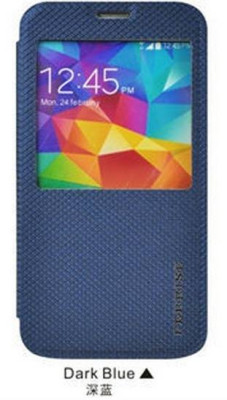 Кожени калъфи Кожени калъфи за Samsung  Кожен калъф тефтер стойка и клипс FERRISE за Samsung Galaxy S5 Mini G800 тъмно син