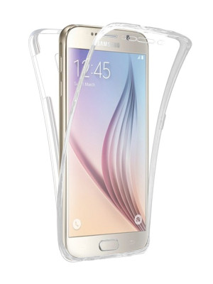 Силиконови гърбове Силиконови гърбове за Samsung Луксозен ултра тънък комплект силиконови ТПУ кейсове преден и заден 360° Body Guard за Samsung Galaxy J7 2016 J710F кристално прозрачен