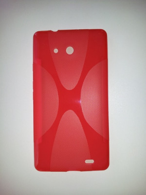 Силиконови гърбове Силиконови гърбове за Huawei Силиконов гръб ТПУ X-Case за Huawei Ascend Mate X1 6.1 / MT1-U06 червен