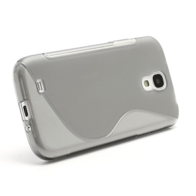 Силиконови гърбове Силиконови гърбове за Samsung Силиконов гръб ТПУ S-Case за Samsung Galaxy S4 I9500 / S4 I9505 / S4 Value Edition I9515 тъмно сив