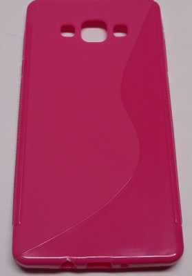 Силиконови гърбове Силиконови гърбове за Samsung Силиконов гръб ТПУ S-Case за Samsung Galaxy A7 A700F розов