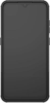 Твърди гърбове Твърди гърбове за Nokia Силиконов гръб ТПУ Hybrid с твърда част и стойка за Nokia 5.3 черен