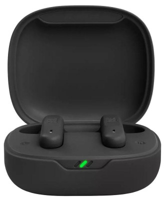   Стерео Bluetooth безжични слушалки със зареждащ кейс JBL Wave 300 TWS Earbuds черни